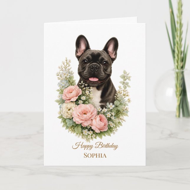 French Bulldog Card (Front)