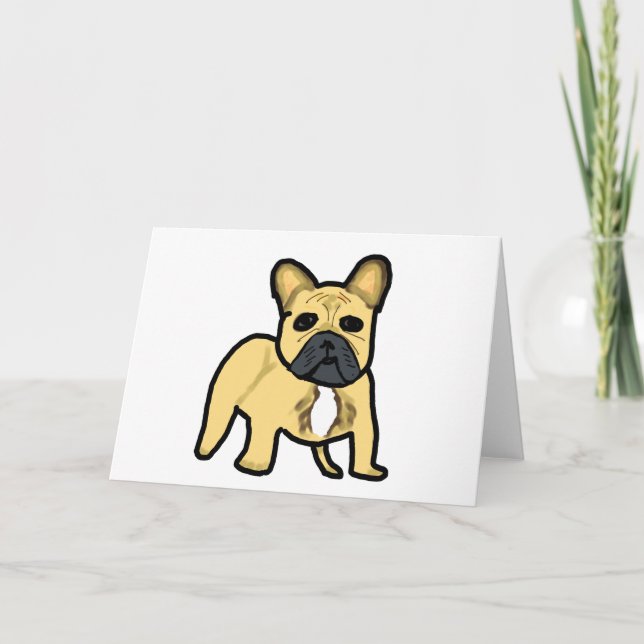 French Bulldog Card (Front)