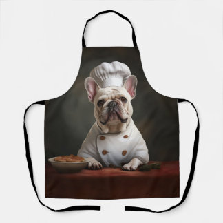 French Bulldog Chef Frenchie Apron