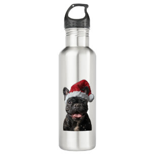 French Bulldog Christmas  710 Ml Water Bottle