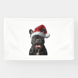 French Bulldog Christmas  Banner