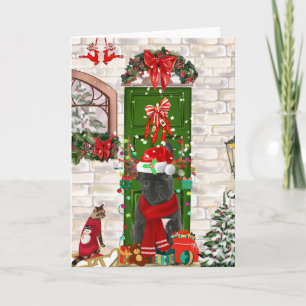 French Bulldog Christmas Card