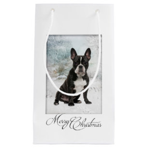 French Bulldog Christmas Gift Bag