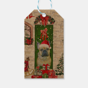 French Bulldog Christmas Gift Tags