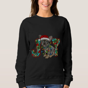 French Bulldog Christmas Joy Animal Sweatshirt