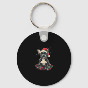 French Bulldog Christmas Lights Xmas Dogs Gifts Me Key Ring