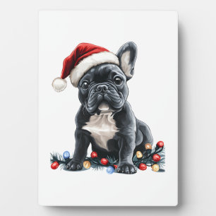 French Bulldog Christmas Lights Xmas Dogs Gifts Me Plaque