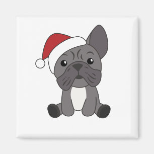 French Bulldog Christmas Snow Winter Animals Magnet
