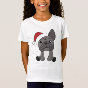 French Bulldog Christmas Snow Winter Animals T-Shirt