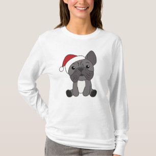 French Bulldog Christmas Snow Winter Animals T-Shirt