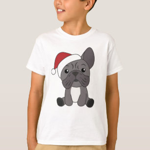 French Bulldog Christmas Snow Winter Animals T-Shirt