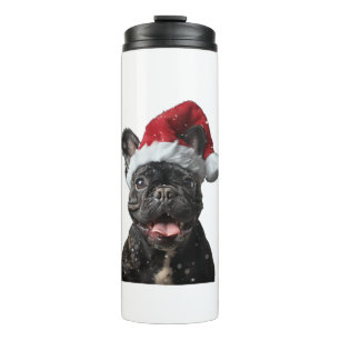 French Bulldog Christmas Thermal Tumbler