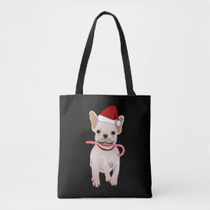 French bulldog christmas  tote bag