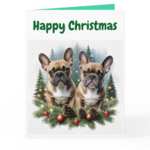 French Bulldog Christmas Tree