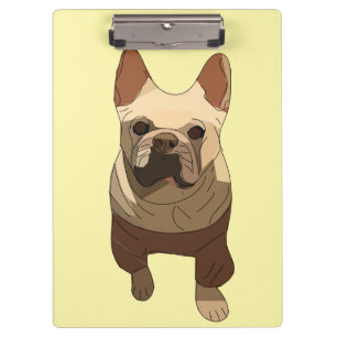 French Bulldog Clipboard
