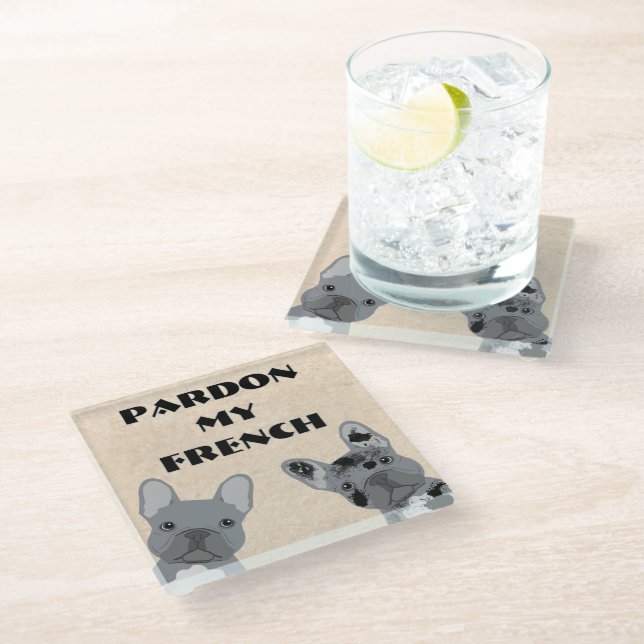 French Bulldog Coaster (Angled)