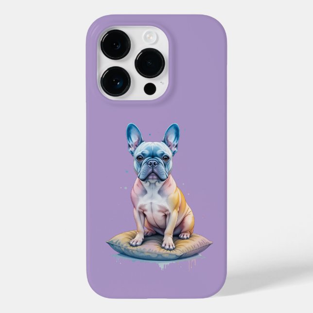 French Bulldog Colorful and Artistic Case-Mate iPhone Case (Back)
