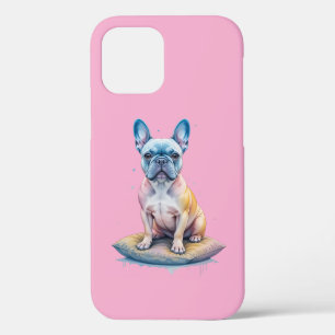 French Bulldog Colorful and Artistic iPhone 12 Case