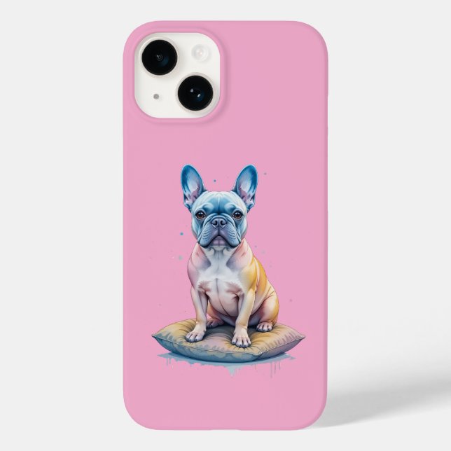 French Bulldog Colorful and Artistic Case-Mate iPhone Case (Back)