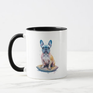 French Bulldog Colorful and Artistic Mug