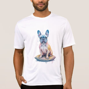 French Bulldog Colorful and Artistic T-Shirt