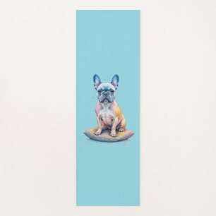 French Bulldog Colorful and Artistic Yoga Mat