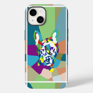 French Bulldog colourful and fancy iPhone 14 Case