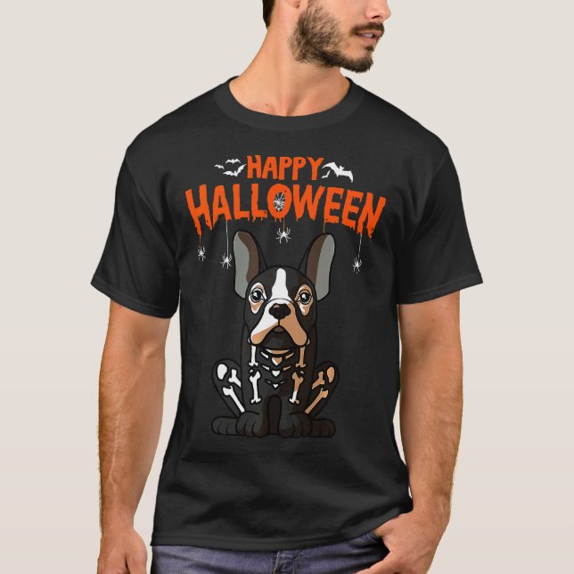 French Bulldog Costume Dog Halloween T-Shirt (Front)