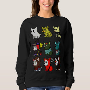 French Bulldog Costumes Halloween Dog Sweatshirt