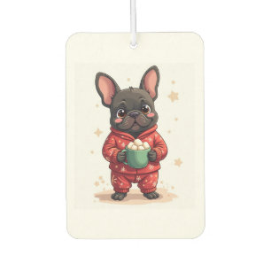 French Bulldog Cosy Cocoa Car Air Freshener