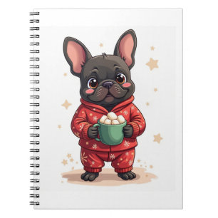 French Bulldog Cosy Cocoa Notebook
