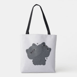 French Bulldog Couple Tote Bag