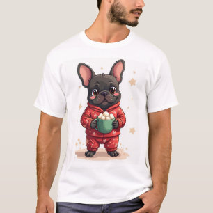 French Bulldog Cozy Cocoa T-Shirt