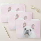 French Bulldog (Cream/White) Painting - Dog Art