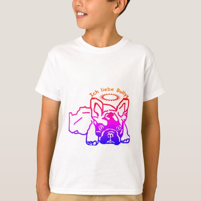 French Bulldog Crown French Bulldog T-Shirt (Front)