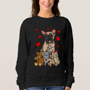 French Bulldog Cuddly Toy Sweatshirt