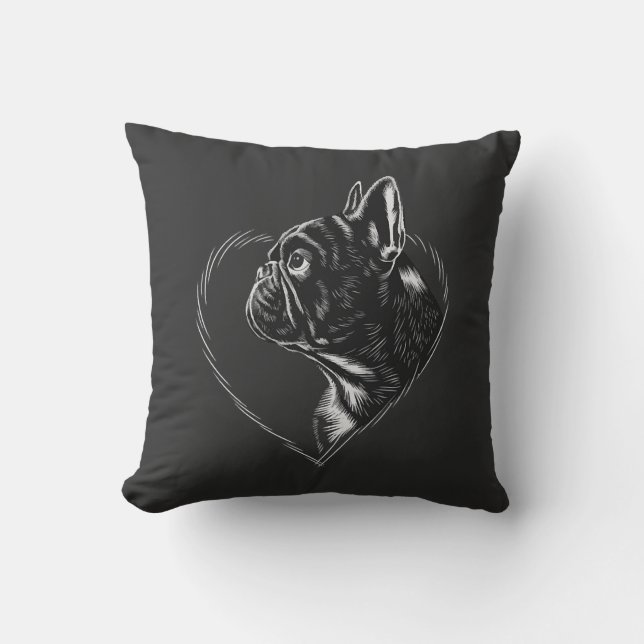 French Bulldog Cushion (Front)