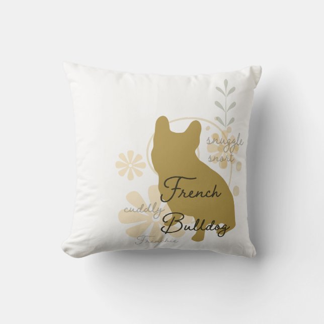 French Bulldog Cushion (Front)
