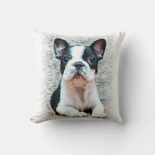 French Bulldog Cushion (Front)