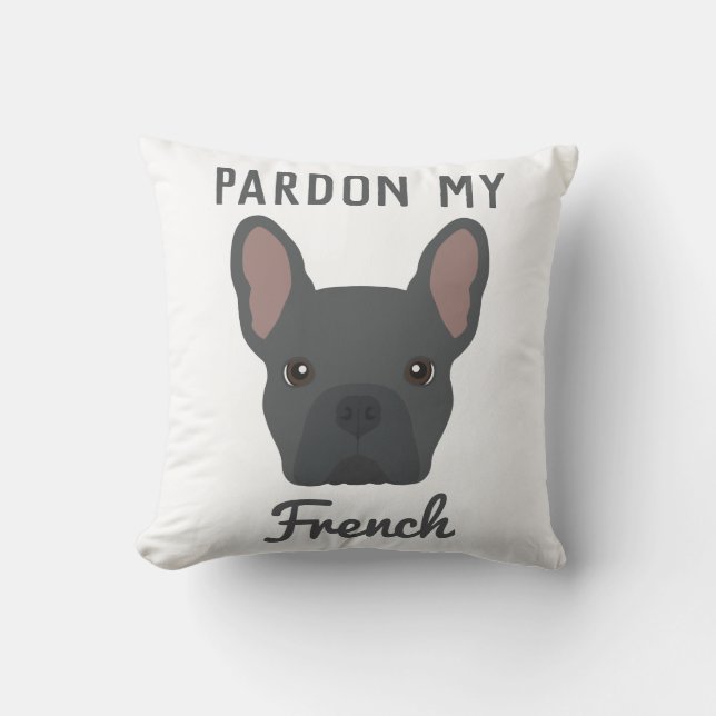 French Bulldog Cushion (Front)