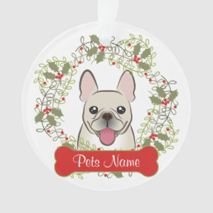French Bulldog Customisable Ornament