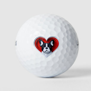 French Bulldog Cute Frenchie Dog Lover Golf Balls