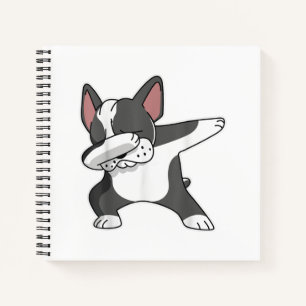 French Bulldog Dabbing Dance For Dog Mum Lover Notebook