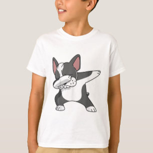 French Bulldog Dabbing Dance For Dog Mum Lover T-Shirt