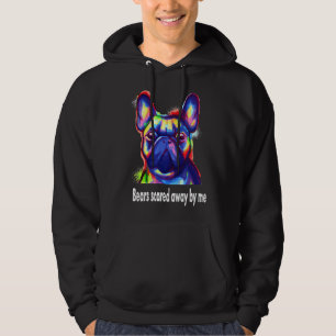 French Bulldog Dad Colorful Dogs Hoodie