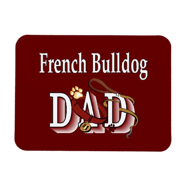 French Bulldog Dad Magnet (Horizontal)