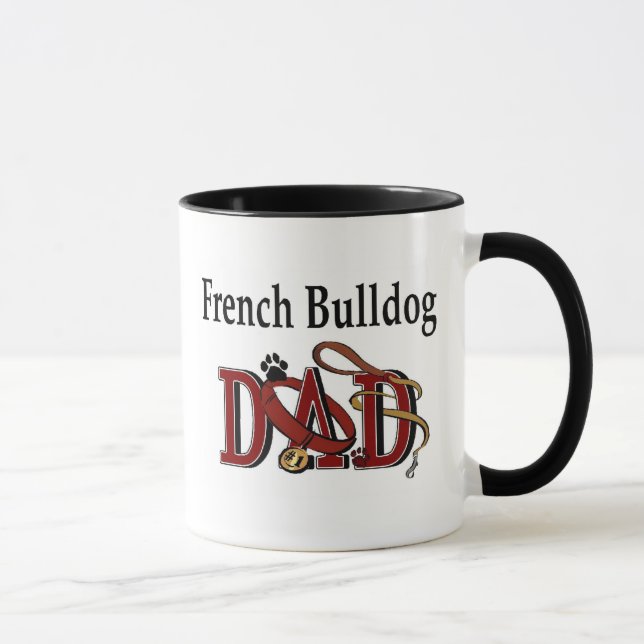 French Bulldog Dad Mug (Right)
