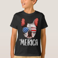 French Bulldog Dog 4th Of July American Flag 2
