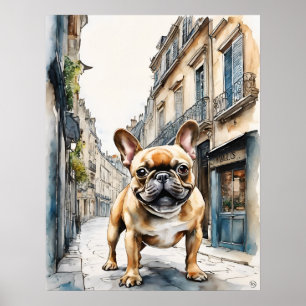 French Bulldog - Dog Art Print