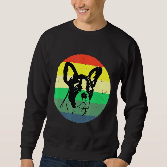 French Bulldog Dog Frenchie Owners Sweatshirt (Front)